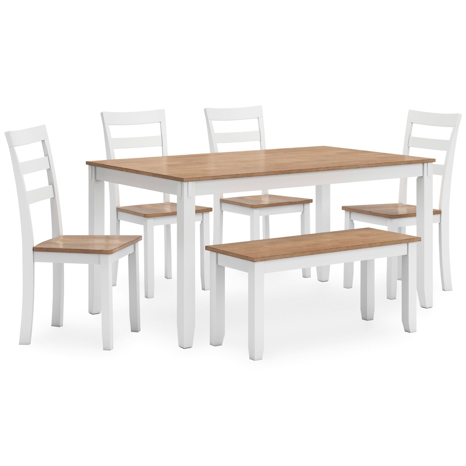 Gesthaven 6 Piece Rectangular Dining Set