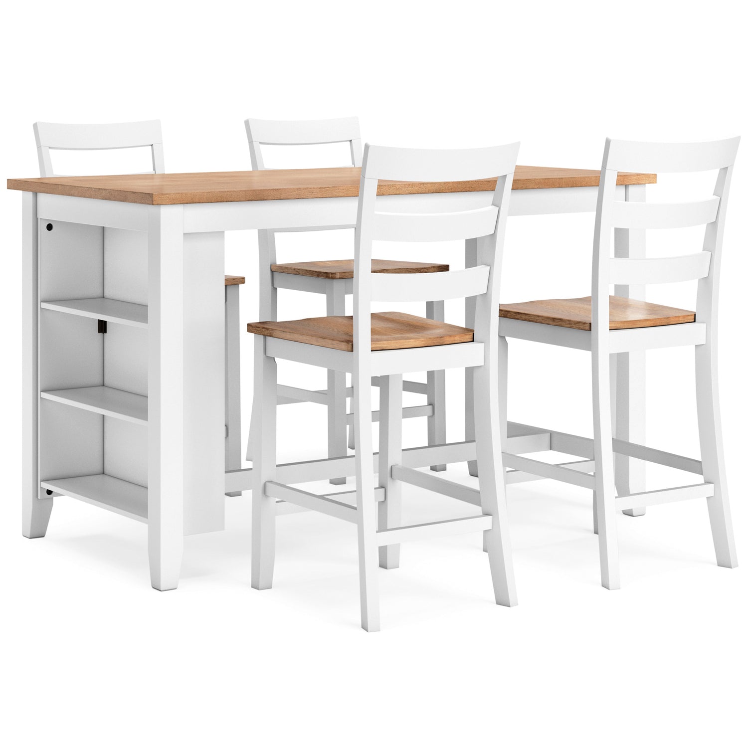 Gesthaven 5 Piece Rectangular Counter Dining Set