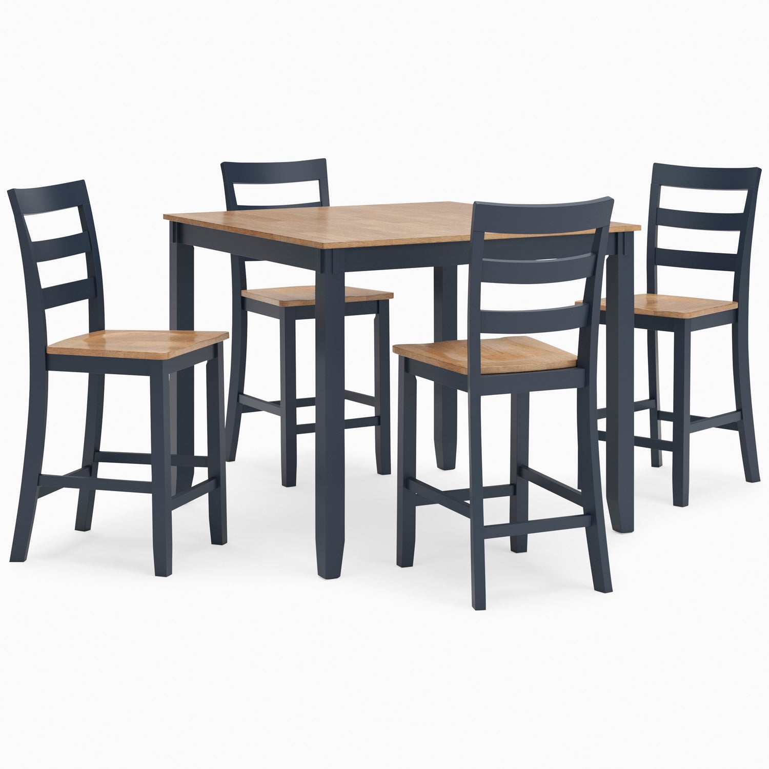 Gesthaven 5 Piece Square Counter Dining Set