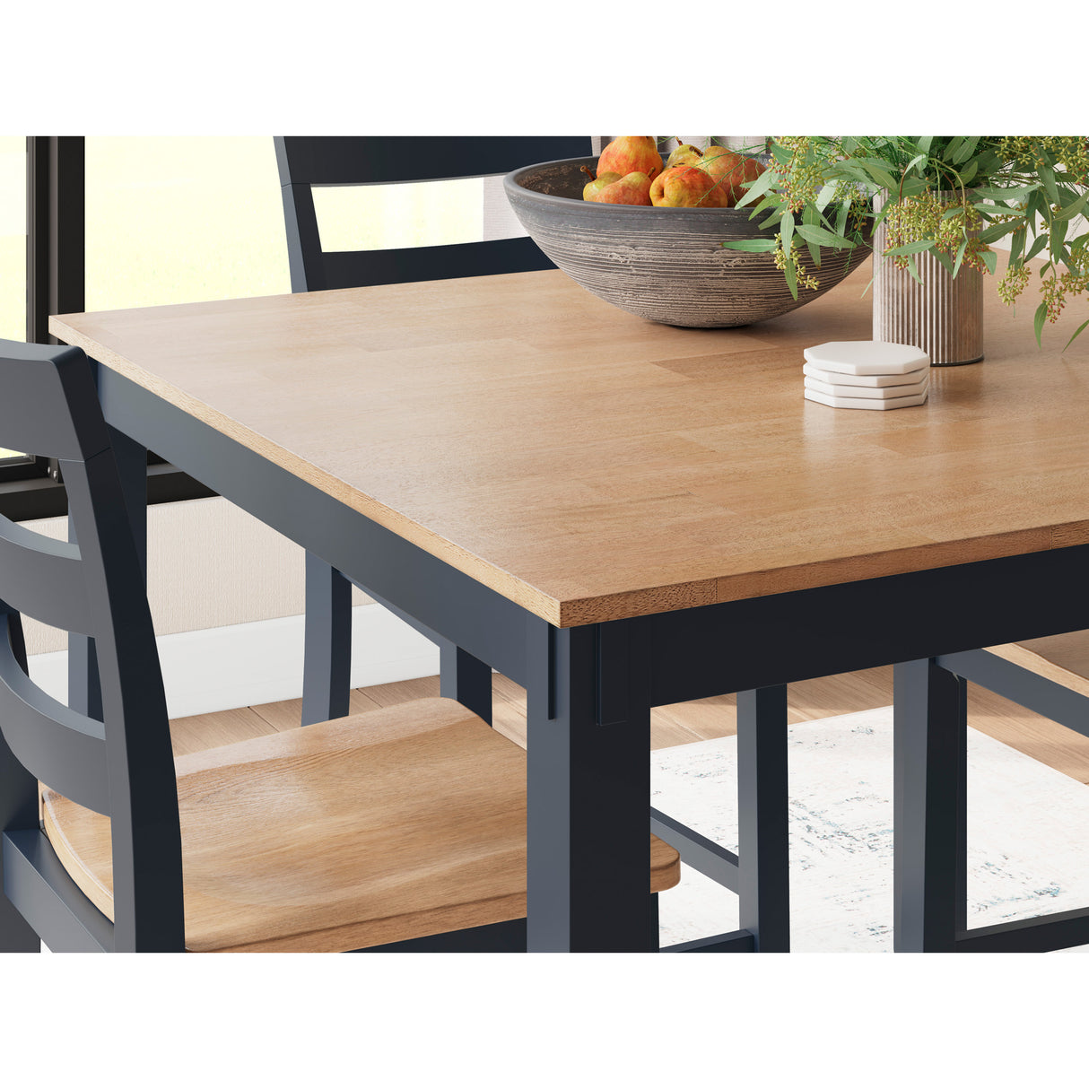 Gesthaven 5 Piece Square Counter Dining Set