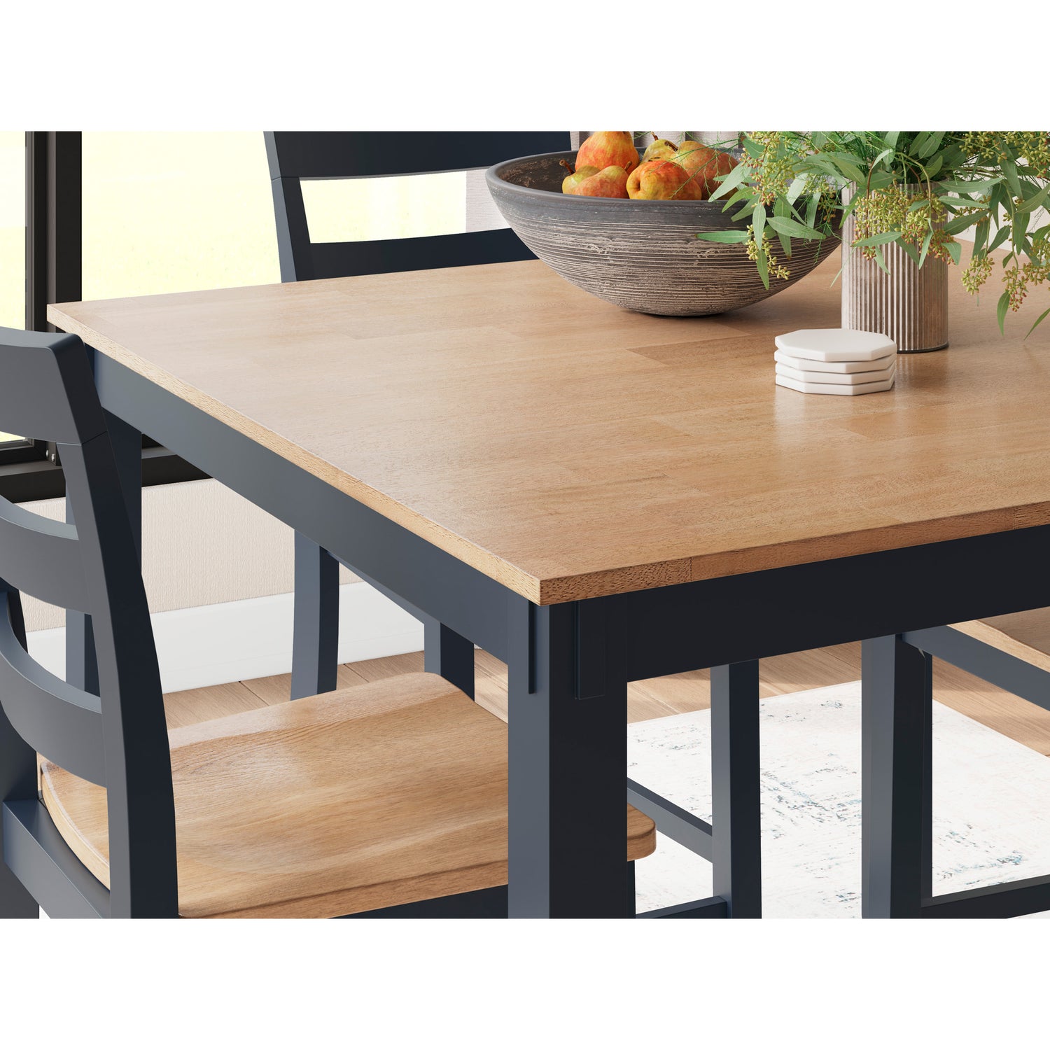 Gesthaven 5 Piece Square Counter Dining Set