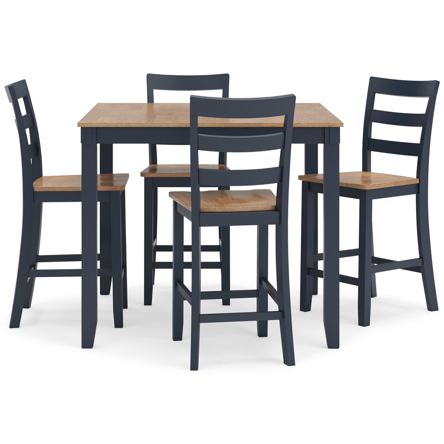 Gesthaven 5 Piece Square Counter Dining Set