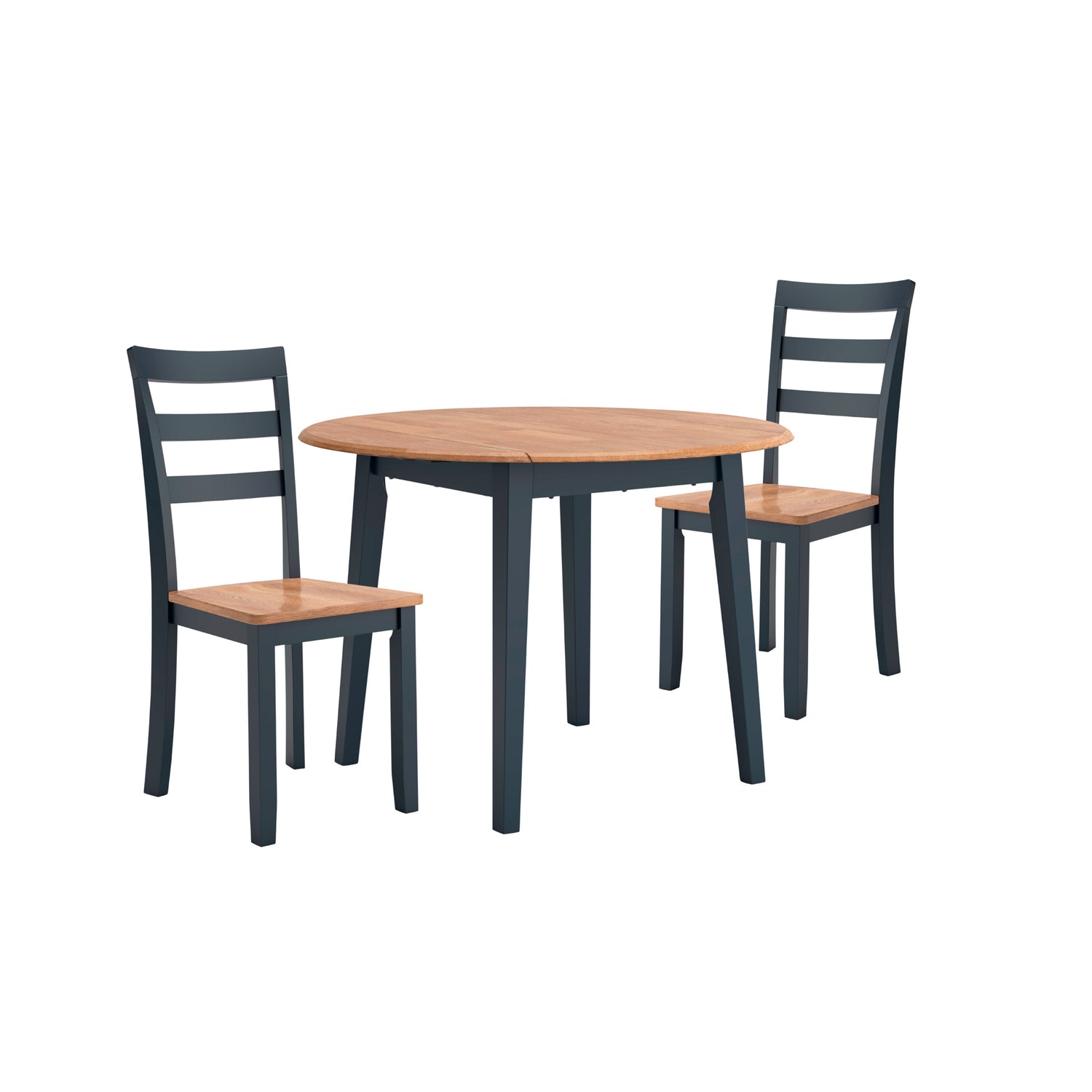 Gesthaven 3 Piece Round Drop Leaf Dining Set