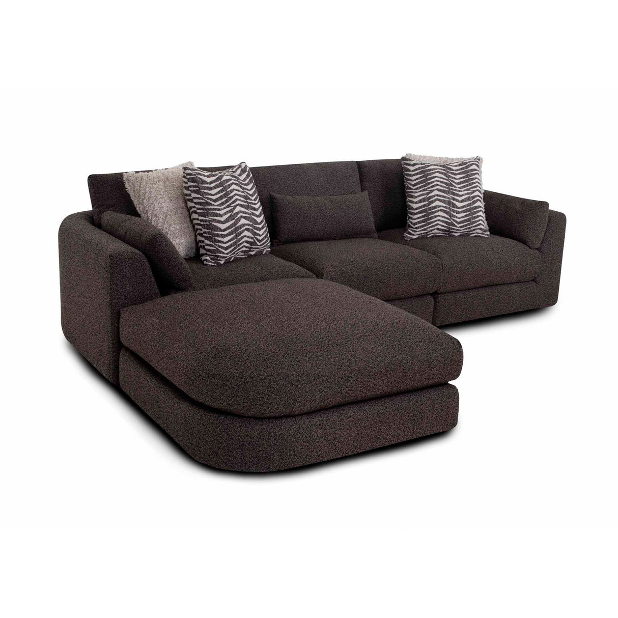 Hadlyn Curved Ottoman