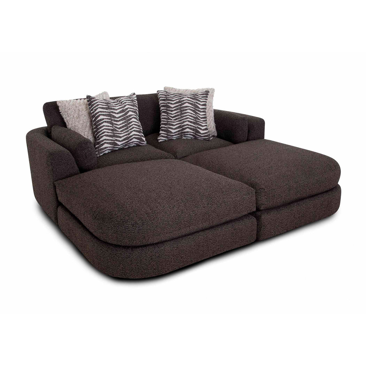 Hadlyn Curved Ottoman