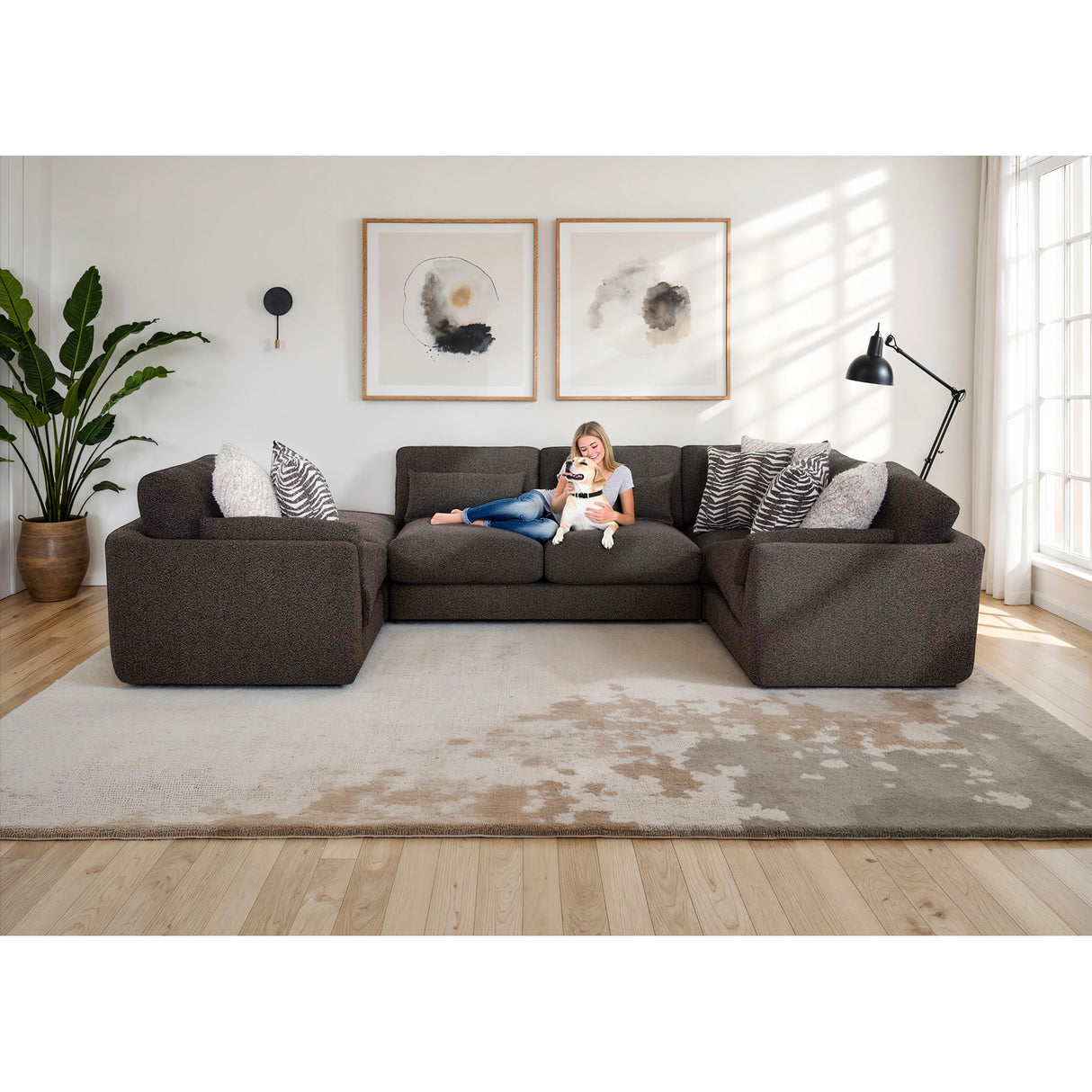 Hadlyn 6 Piece Modular Sectional