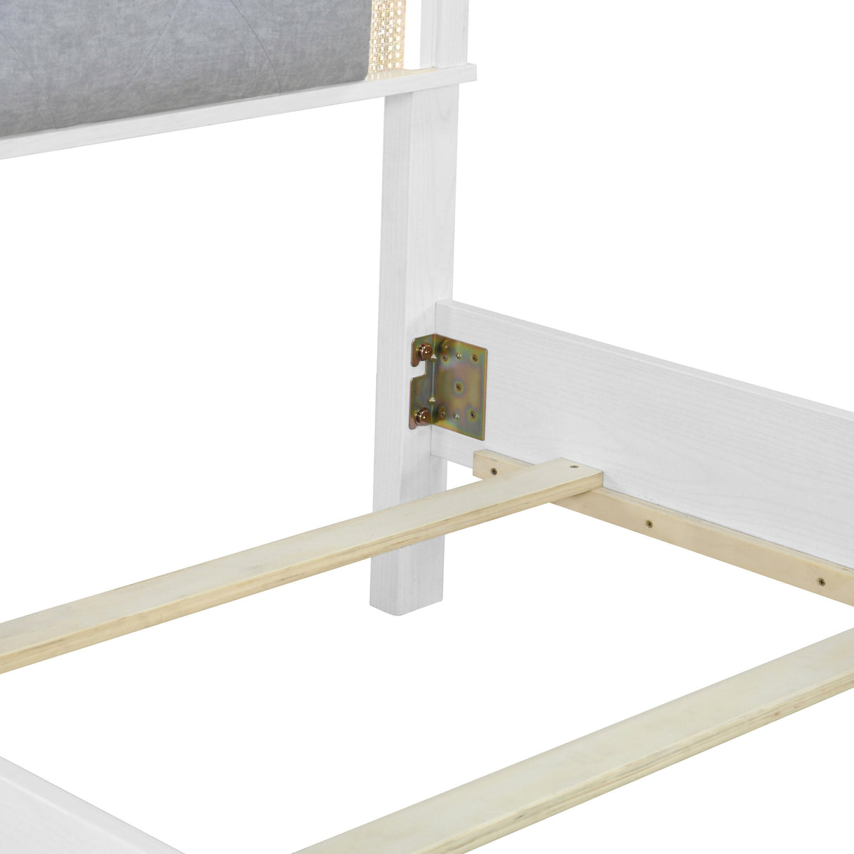 Harlow Upholstered Lighted Bed