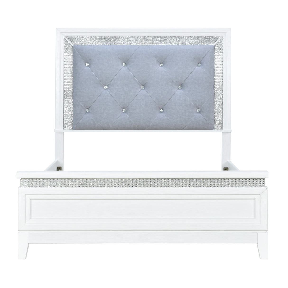 Harlow Upholstered Lighted Bed