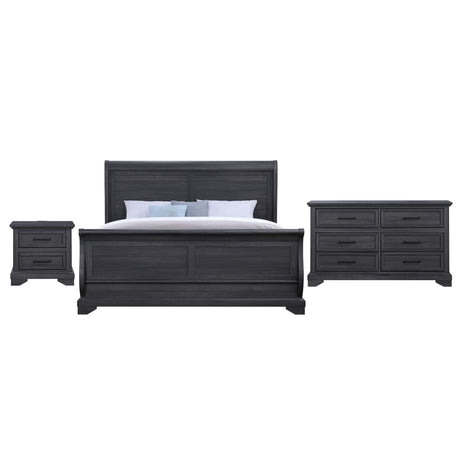 Faye 4 Piece Sleigh Bedroom