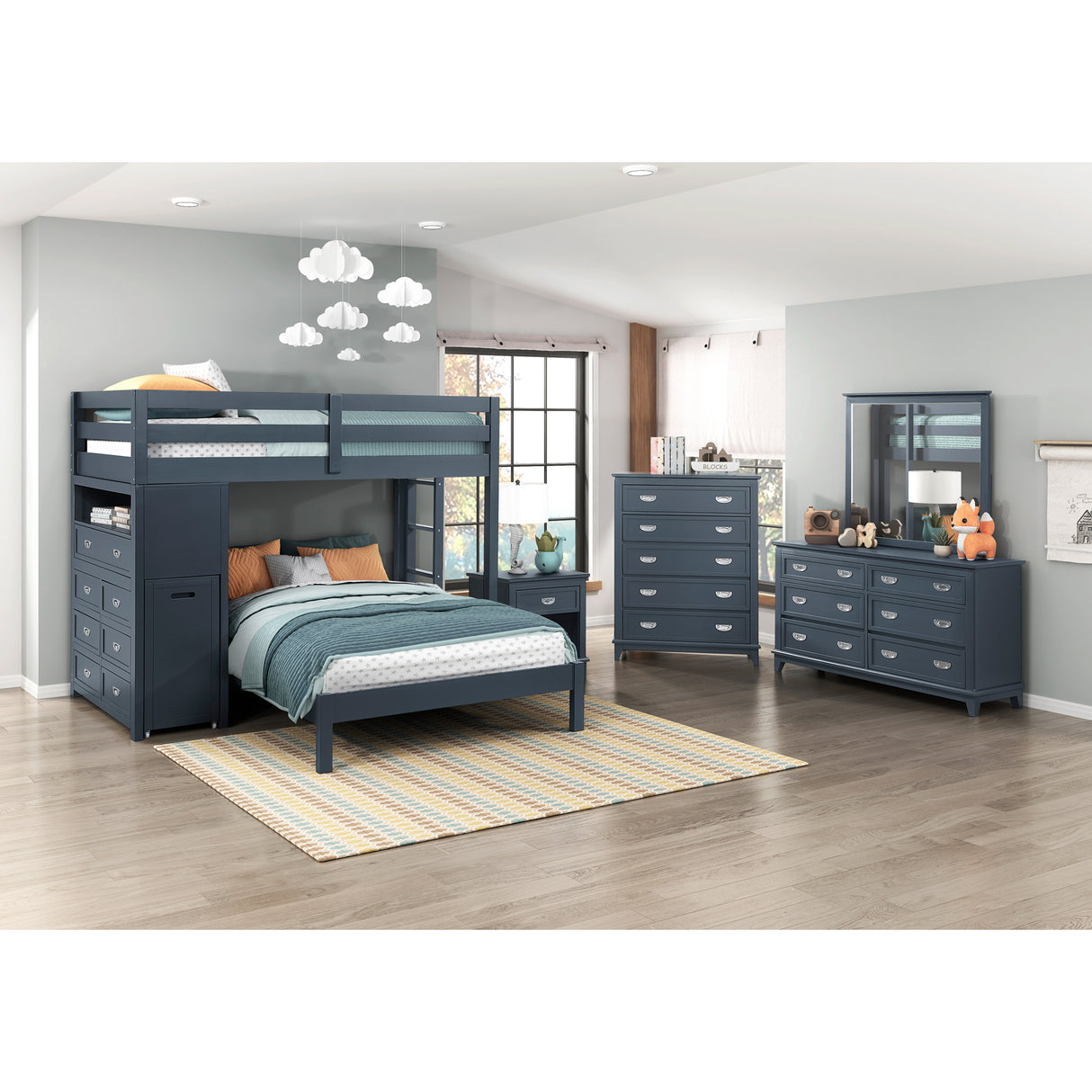Sloane Loft Bunk Bed