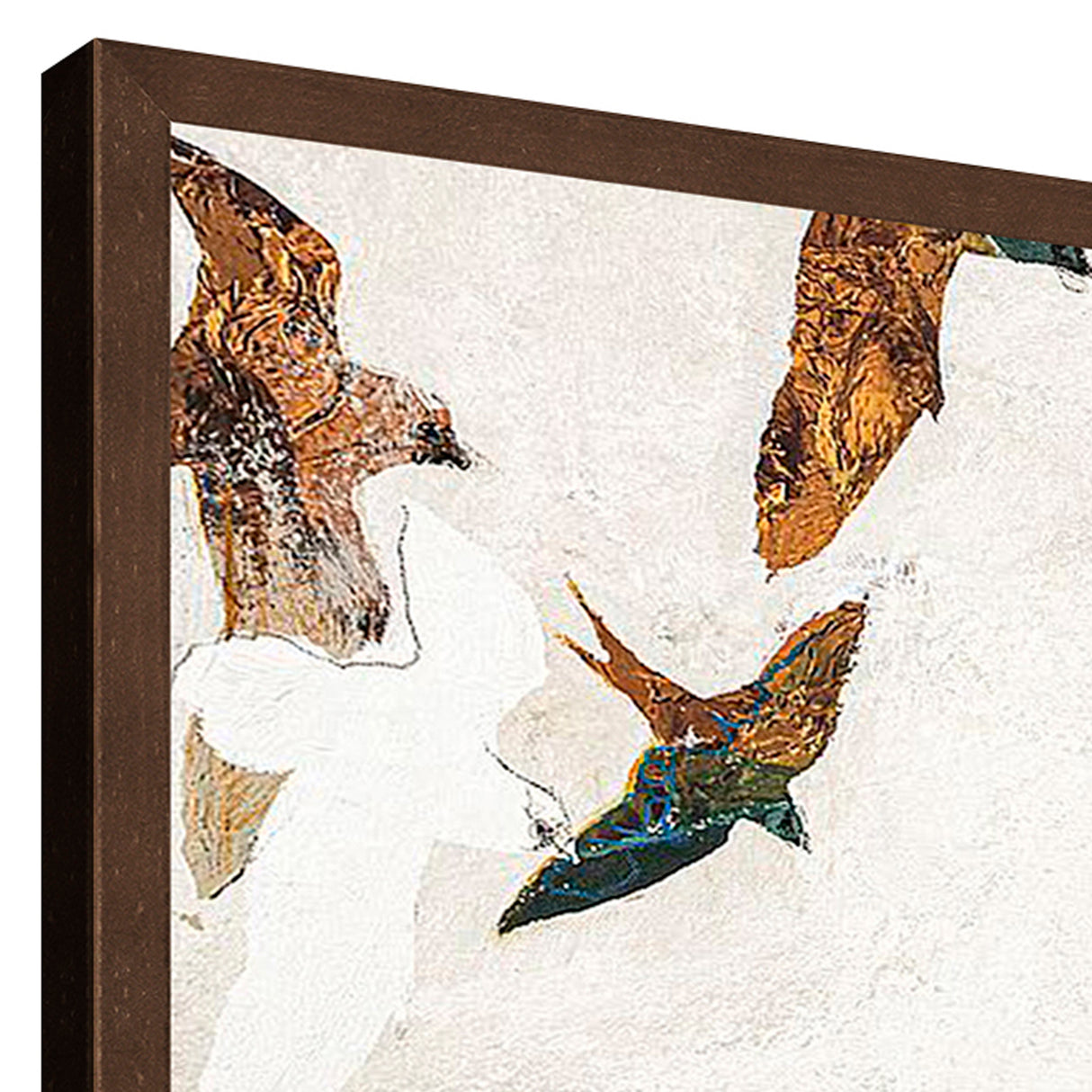 Detail view of Abstract Birds II Wall Art