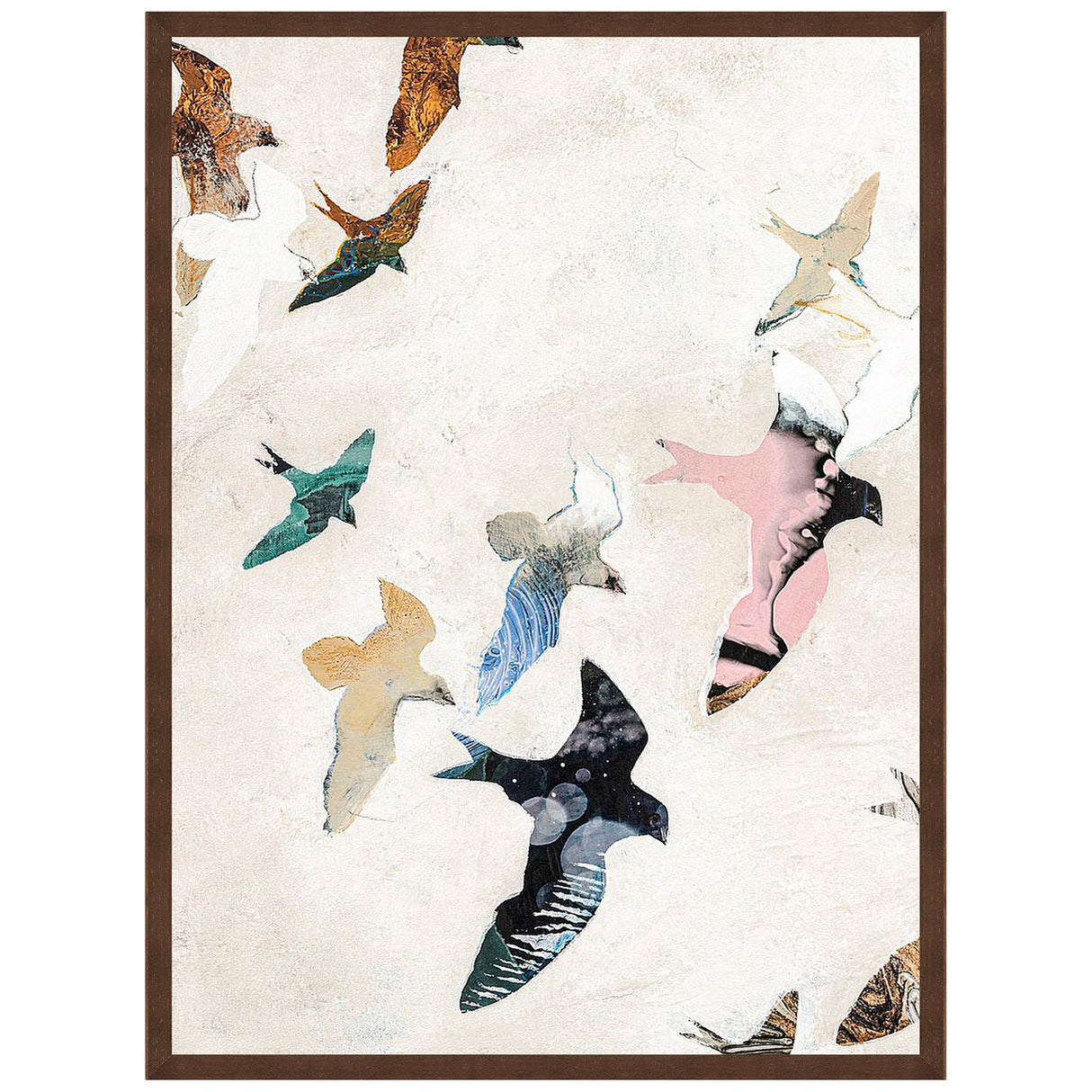 Abstract Birds II Wall Art QK1100850