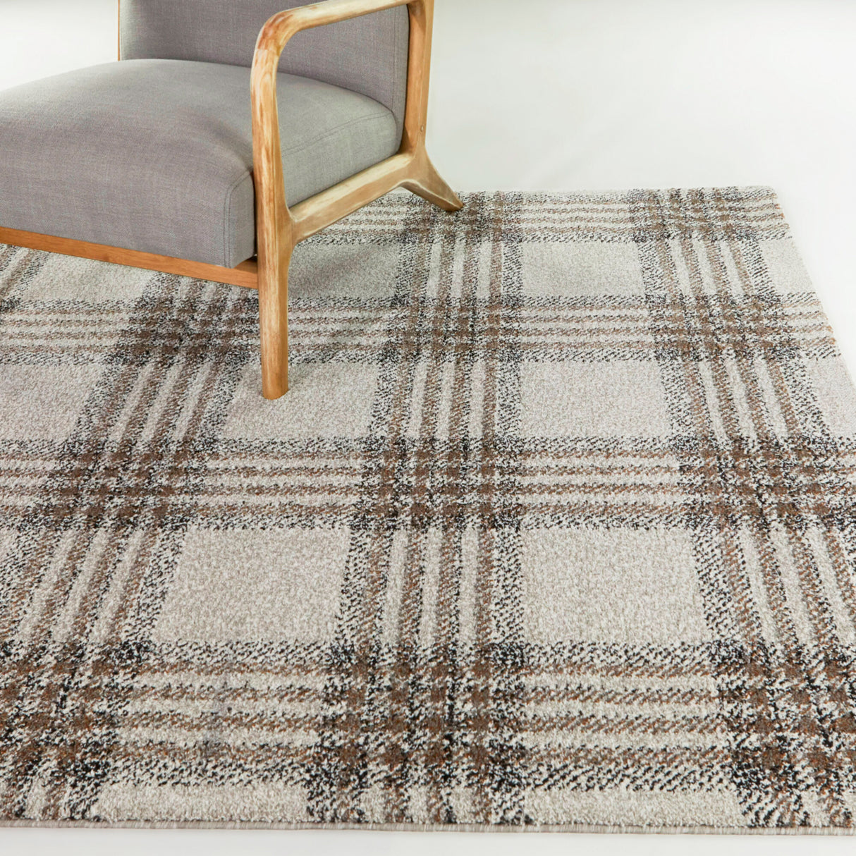 Monte Plaid Area Rug