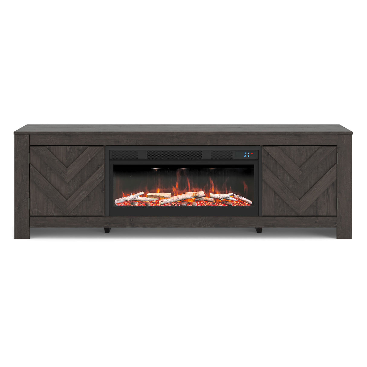 Cayboni 71 Inch Fireplace Console