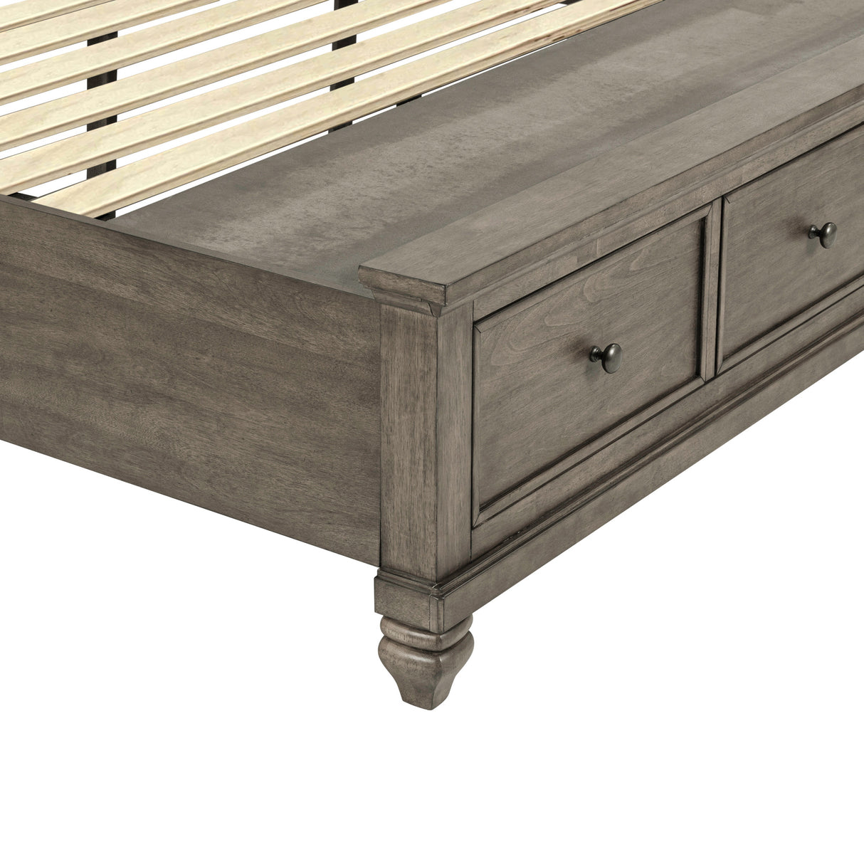 Detail view 2 of Paola Gray Kg Storage Bed