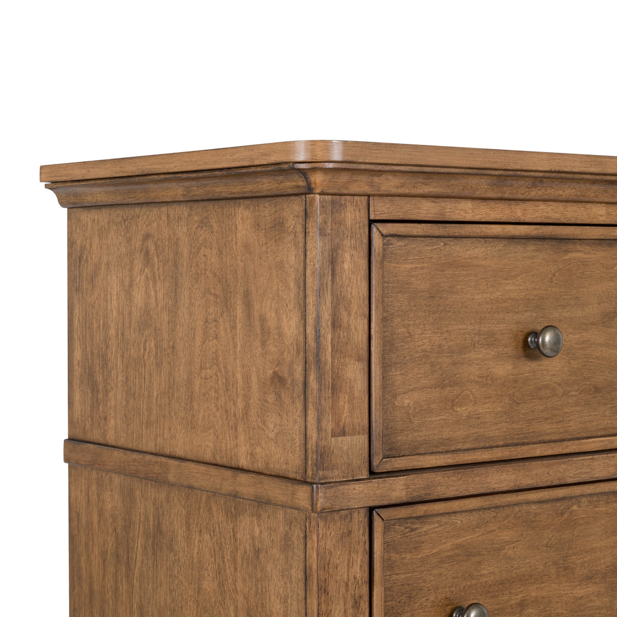 Detail view 2 of Paola Chestnut 5 Drawer Chest