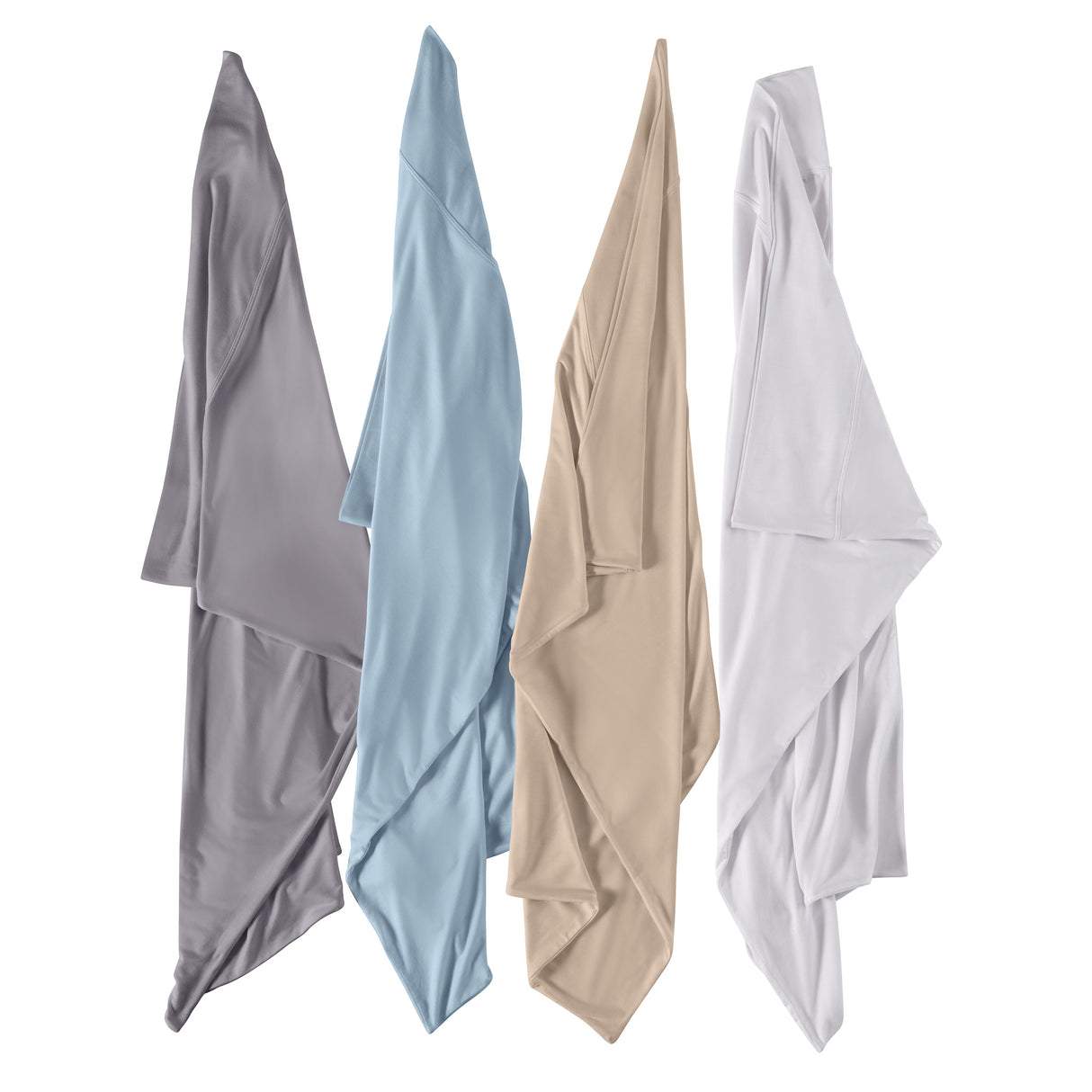 Detail view of Tempur Breeze Sleepy Blue Queen Cooling Pillowcases