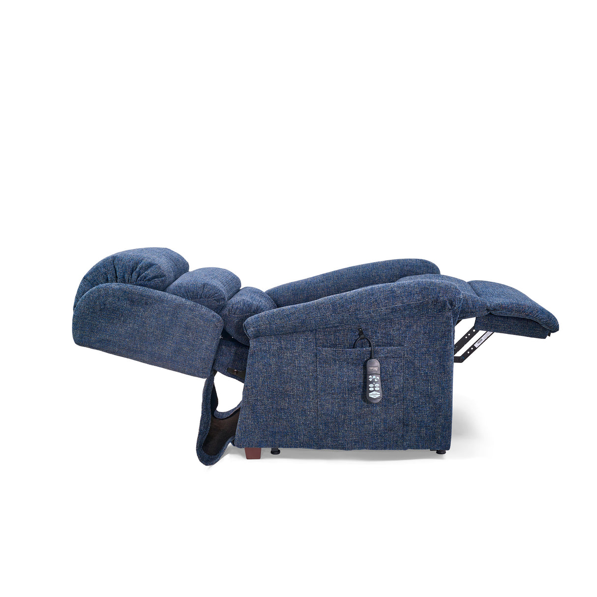 Extended view of Polaris Midnight Large Power Lift Chair Recliner