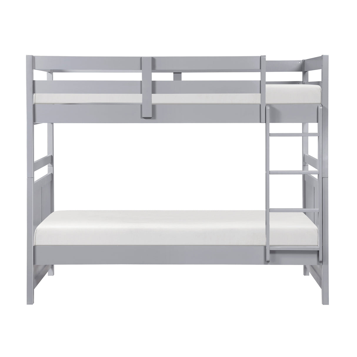 Sloane Gray Twin Over Twin Bunk Bed QK1101763