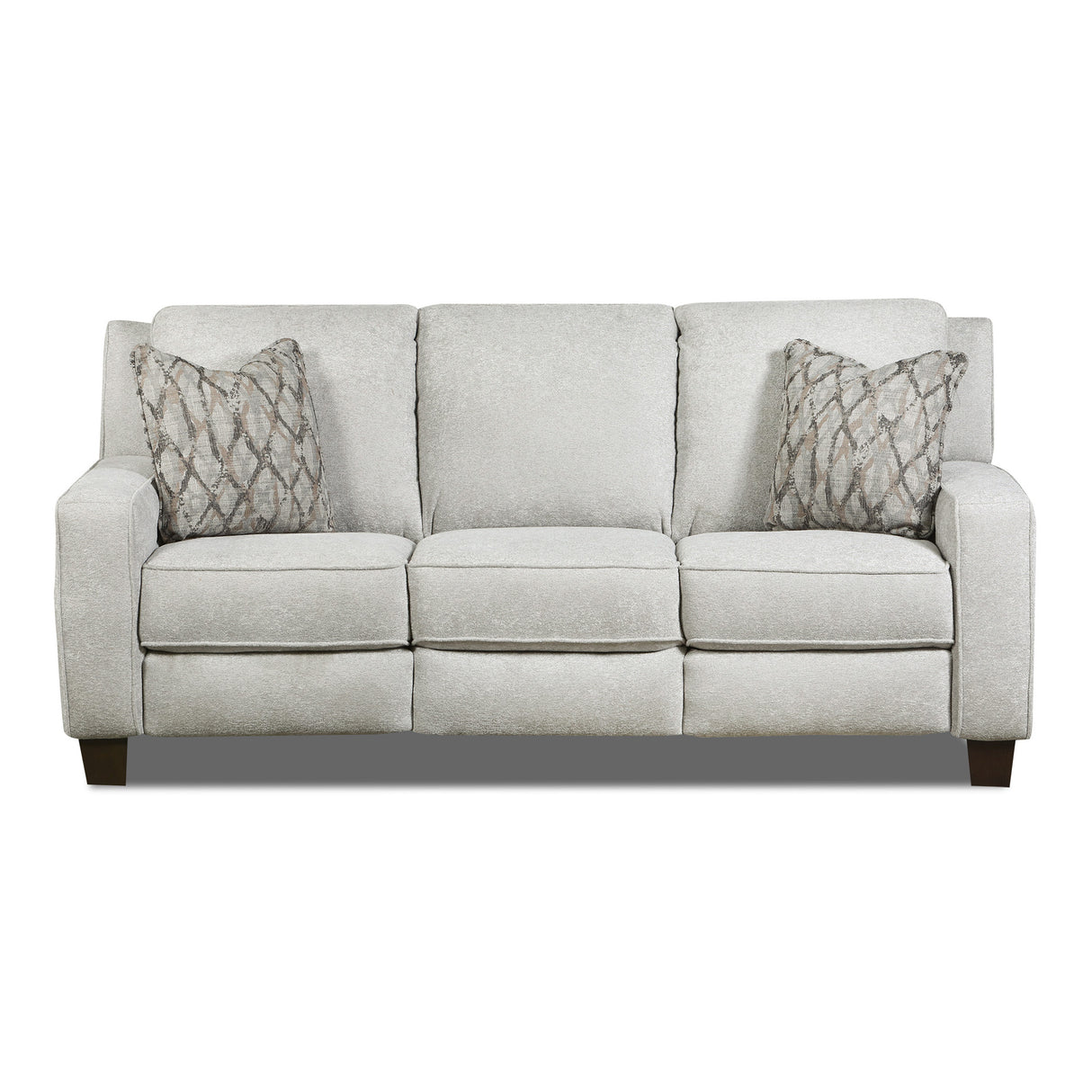 Primrose Hill Silver Power Reclining Sofa QK1103562