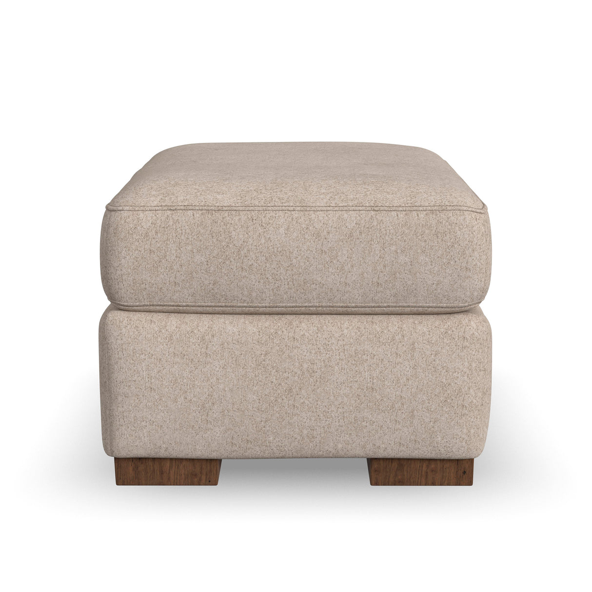 Side view of Bryant Shell Ottoman