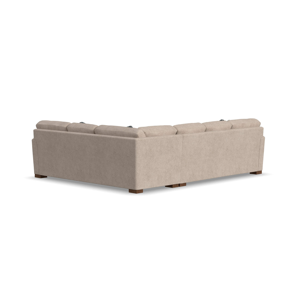 Back view of Bryant Shell 2 Piece Left Sofa Sectional
