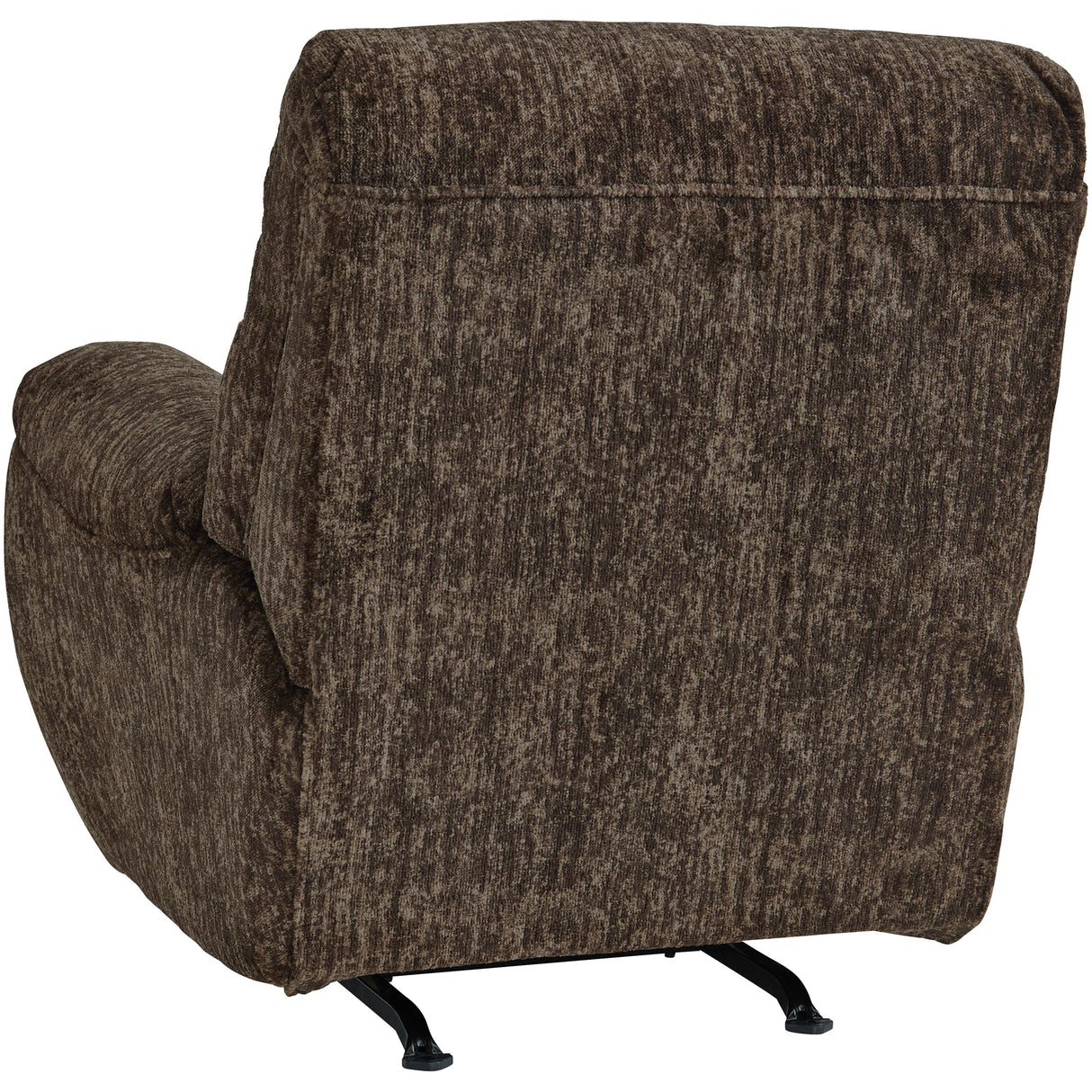 Back view of Stayfish Chocolate Rocker Recliner