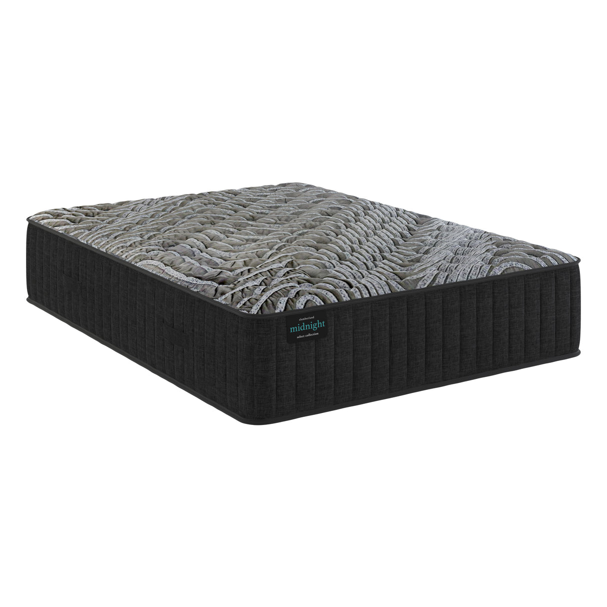 Front right view of Slumberland Midnight Select Medium Tight Top SlumberKing Mattress