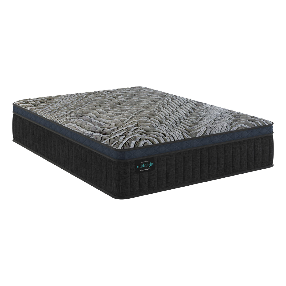 Front right view of Slumberland Midnight Select Medium Pillow Top SlumberKing Mattress