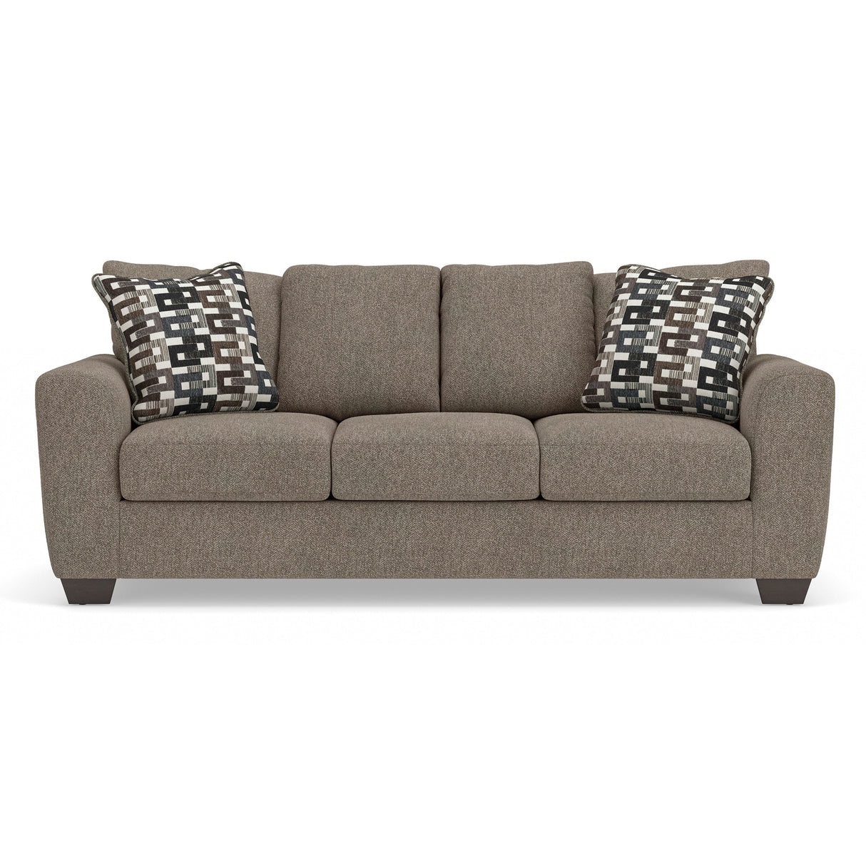 Triston-Peaks Suede Sofa QK1104067