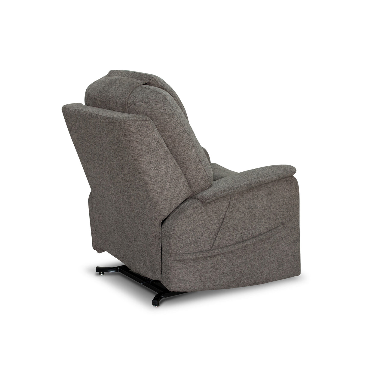Back view of Zecliner Umber Model 3+ Petite Lift Recliner