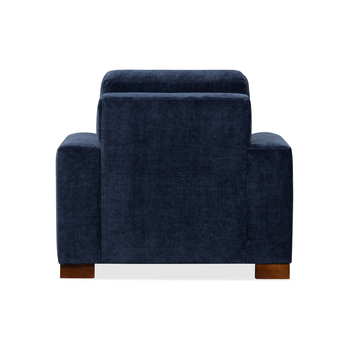 Back view of Juno Ink Feather Blend Chair