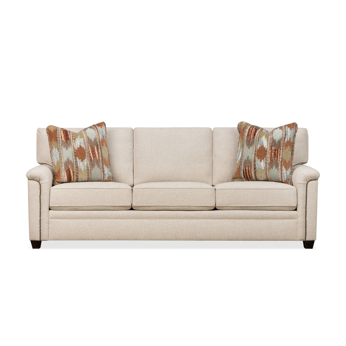 Warren Twine Feather Blend Nail Head Queen Sofa Sleeper QK1104314