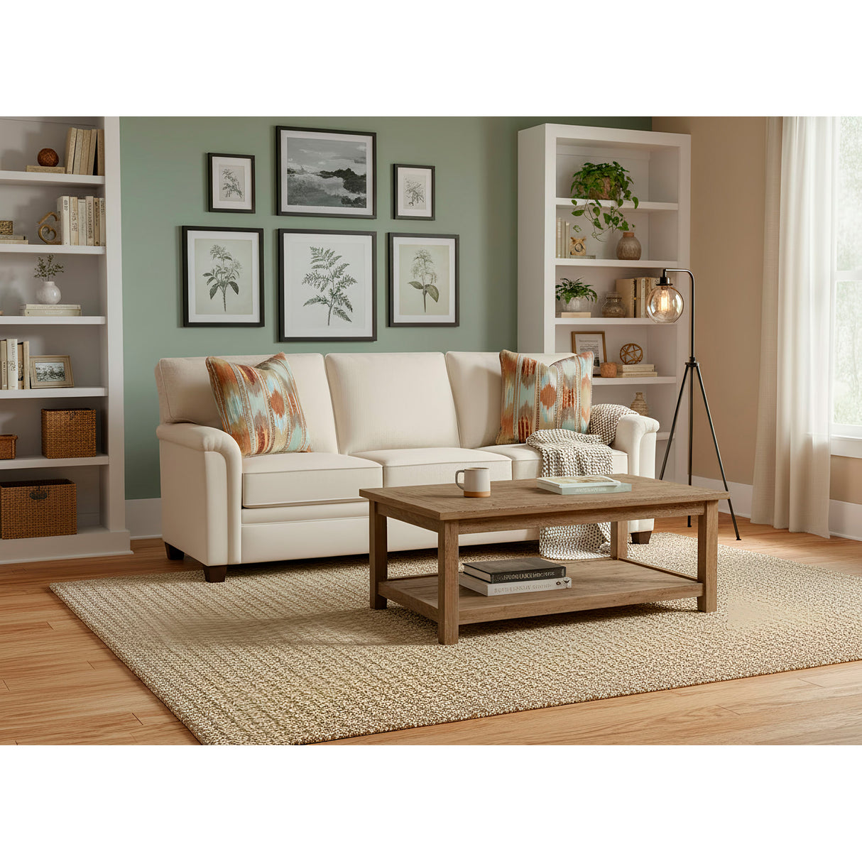 A room setting featuring Warren Twine Sofa