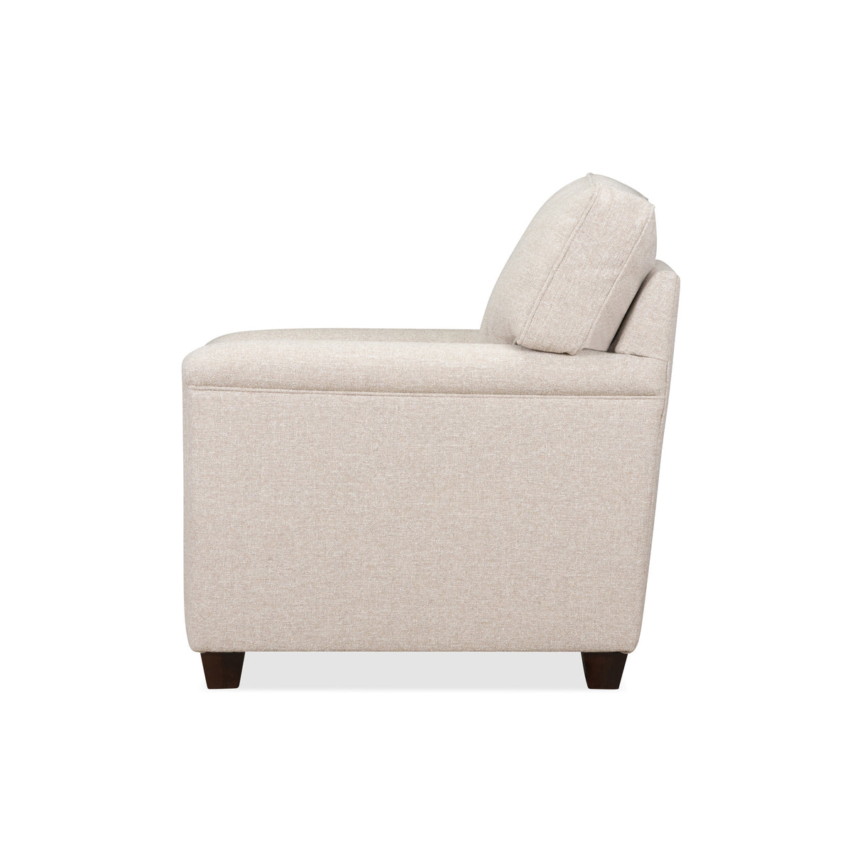 Side view of Warren Twine Feather Blend Chair