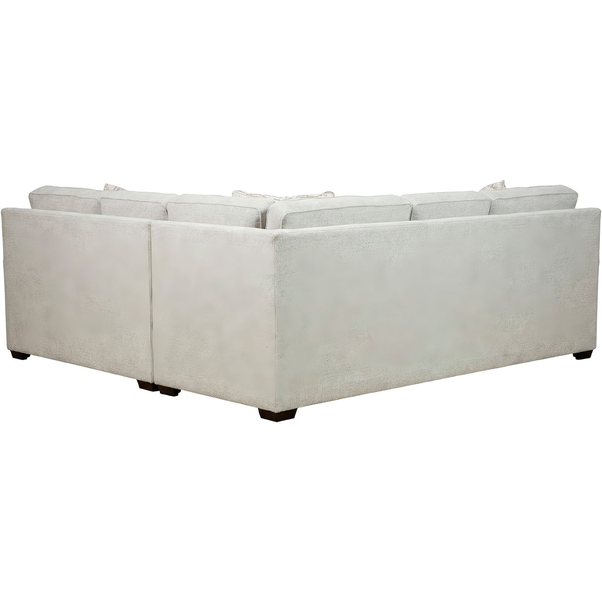 Back view of Merritt Sterling 3 Piece Right Chaise Sectional