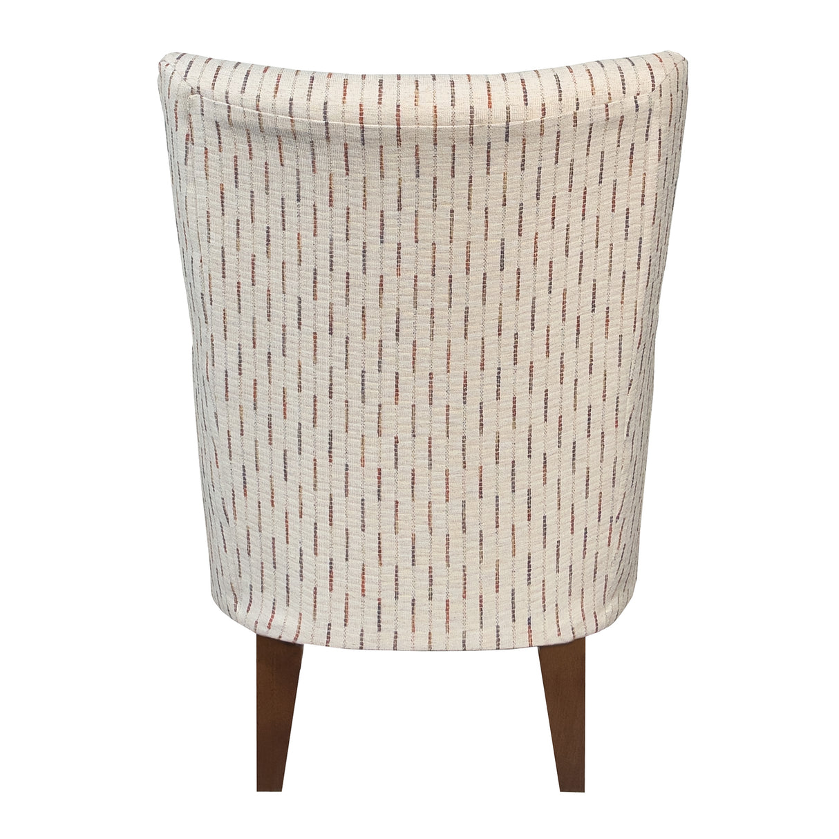 Back view of Novae Cream Wing Chair