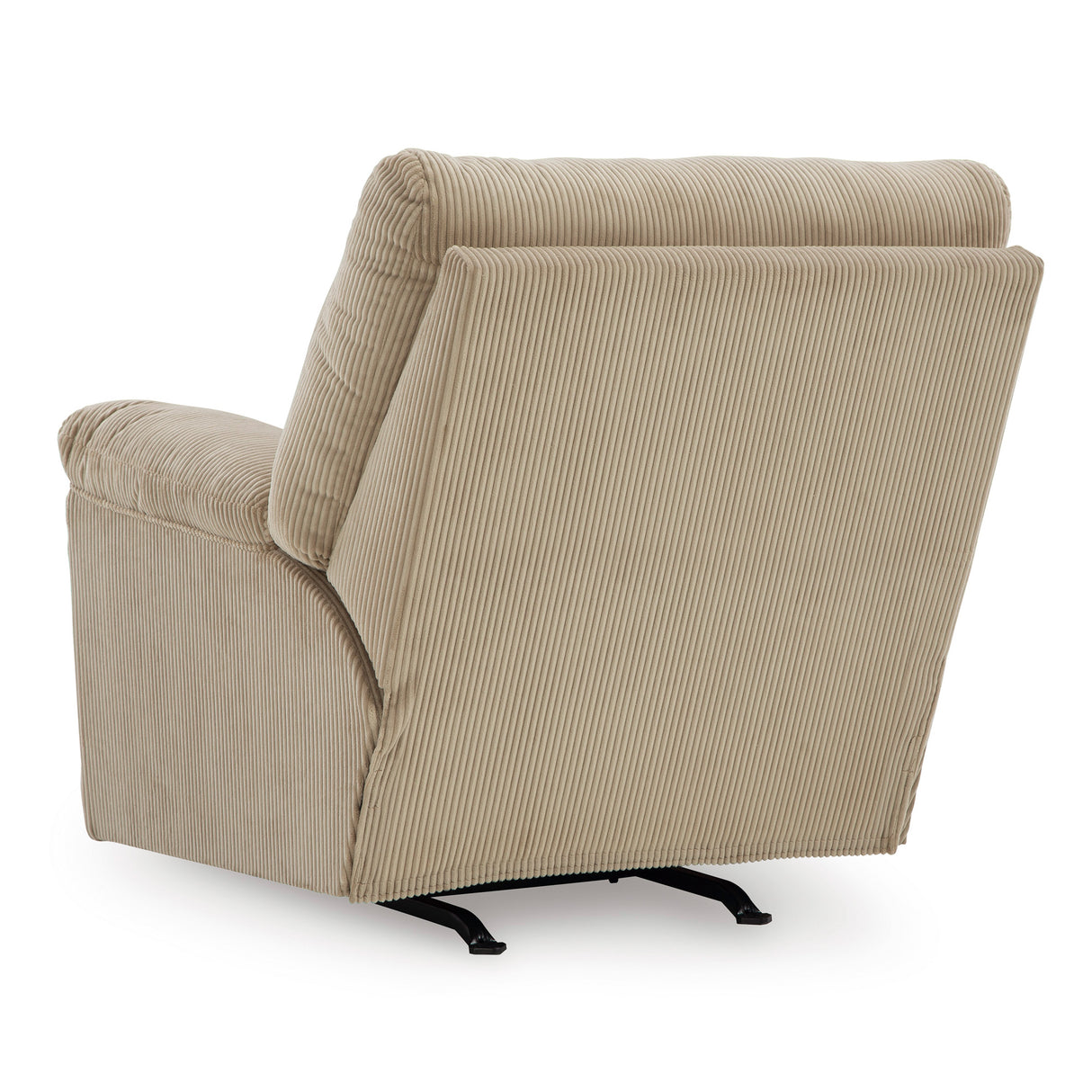 Back view of SimpleJoy Sand Rocker Recliner