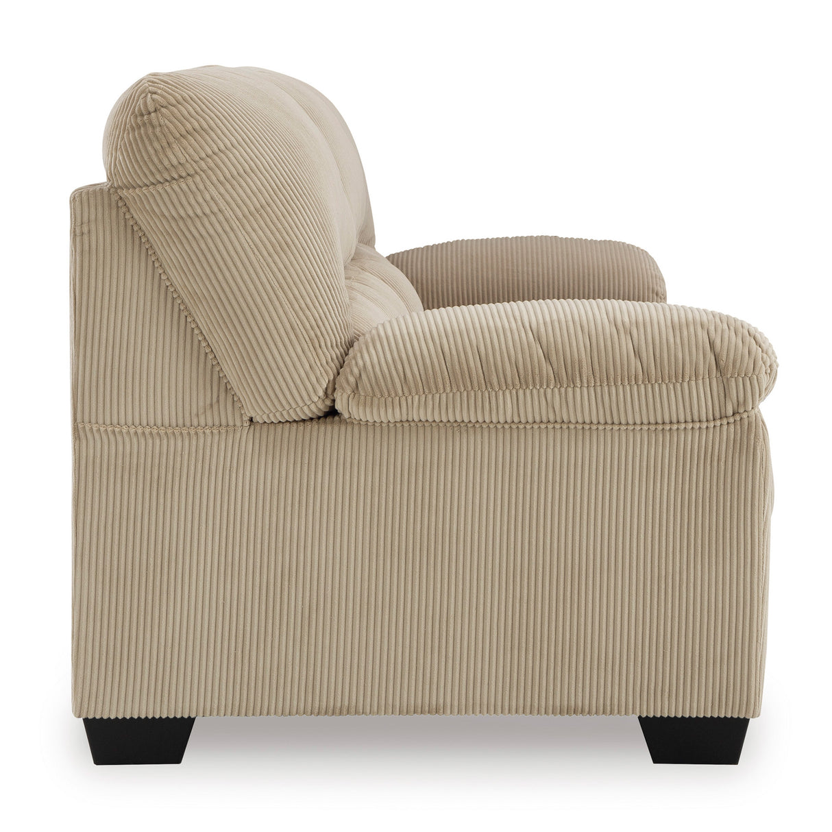 Side view of SimpleJoy Sand Sofa