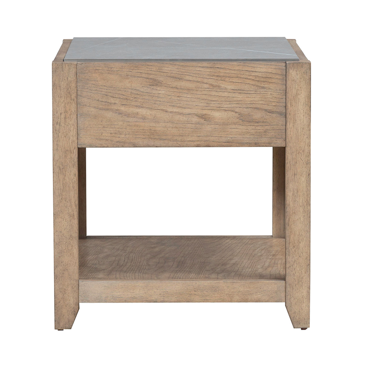 Back view of Millstone Nutmeg End Table