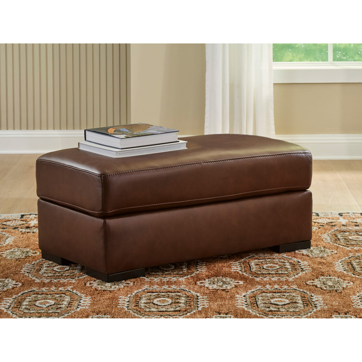 A room setting featuring Brogliano Canyon Ottoman