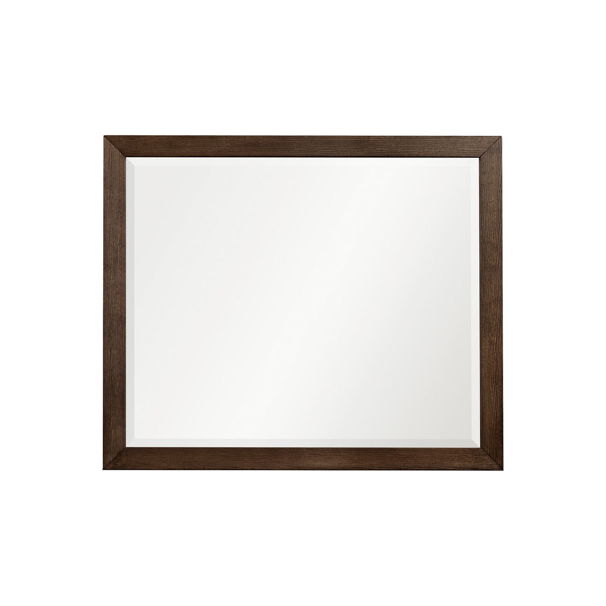 Norwich Rustic Driftwood Oak Landscape Mirror QK1104833