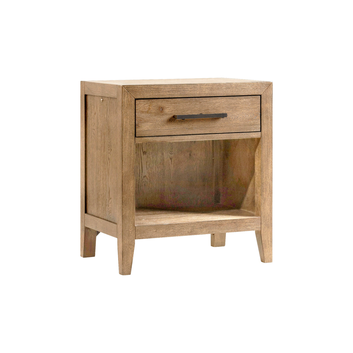 Norwich Rustic Antique Oak Nightstand QK1104838