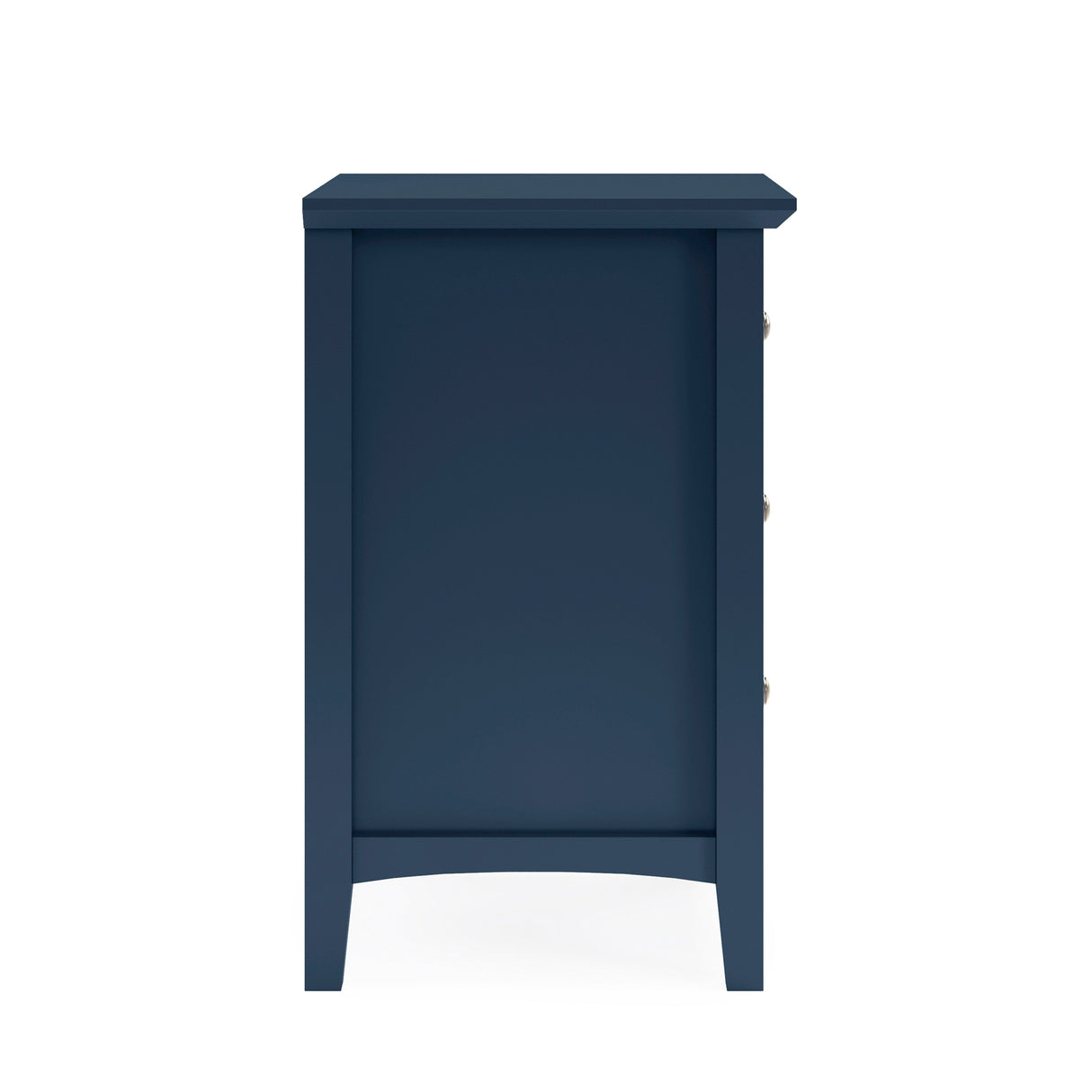 Side view of Grace Blueberry Nightstand