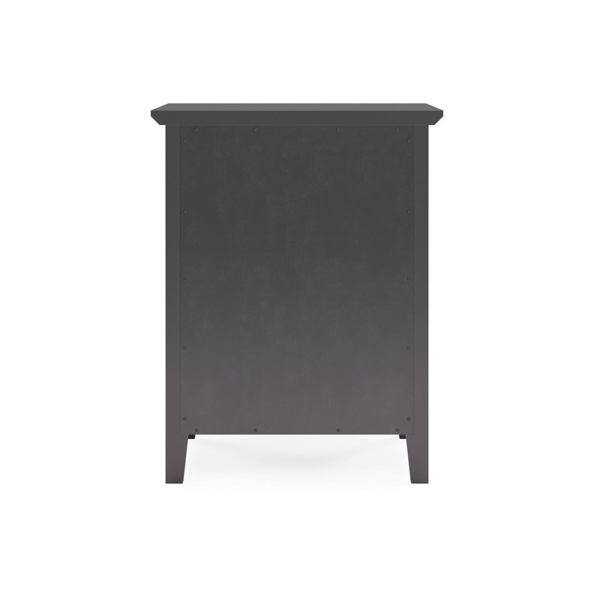 Back view of Grace Raven Nightstand