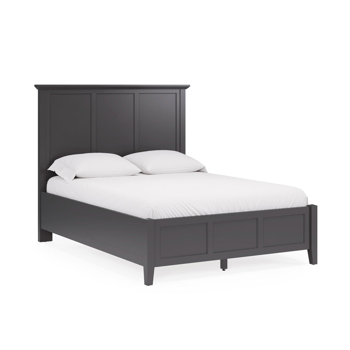Front right view of Grace Raven King Bed