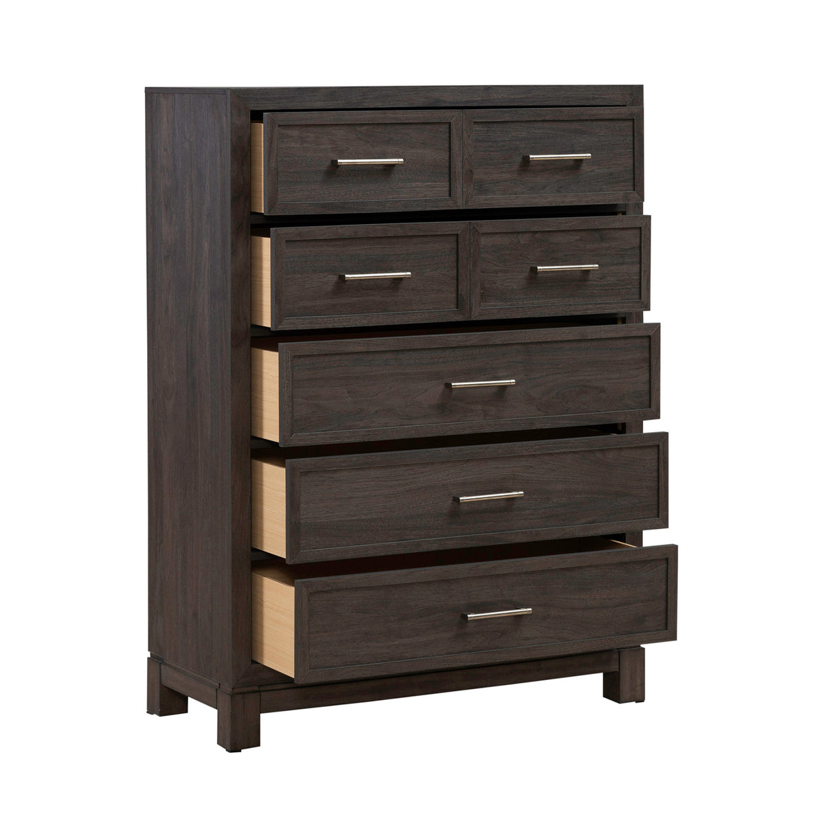 Open view of Modern Edge Caffe Chest