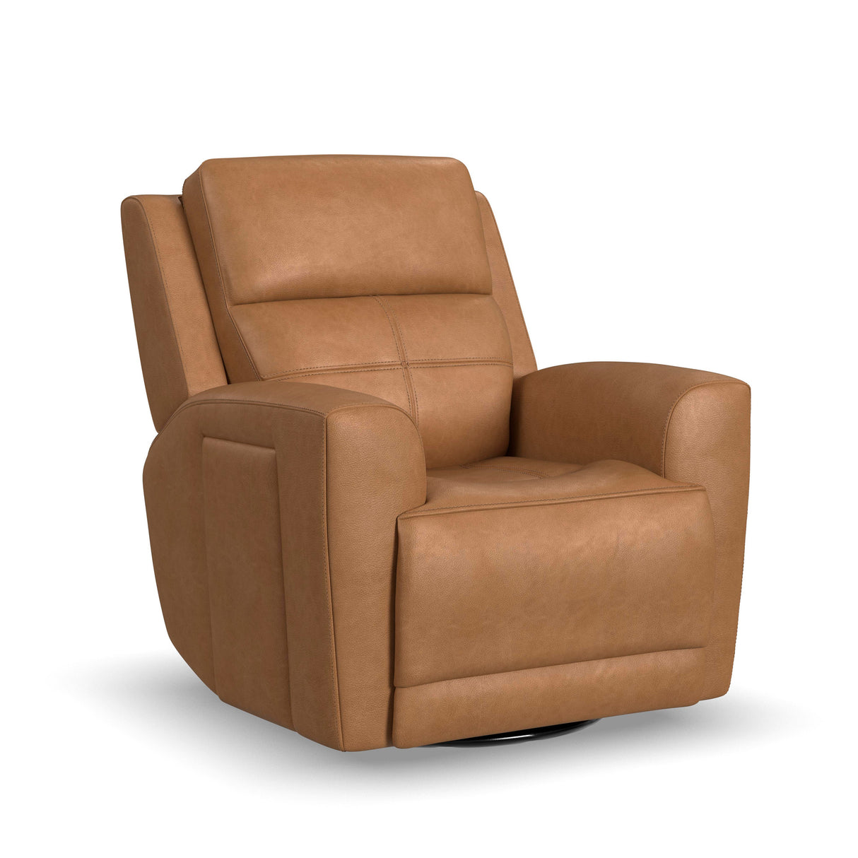 Front right view of Everest Oakridge Power Swivel Glider Recliner