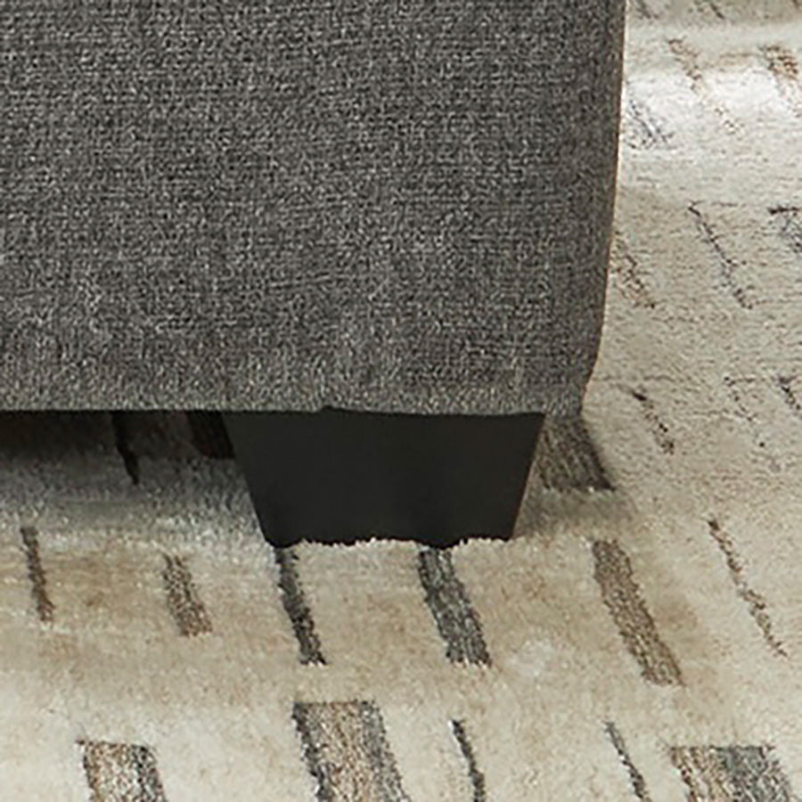 Detail view of Greystone Seyler Lane Ottoman