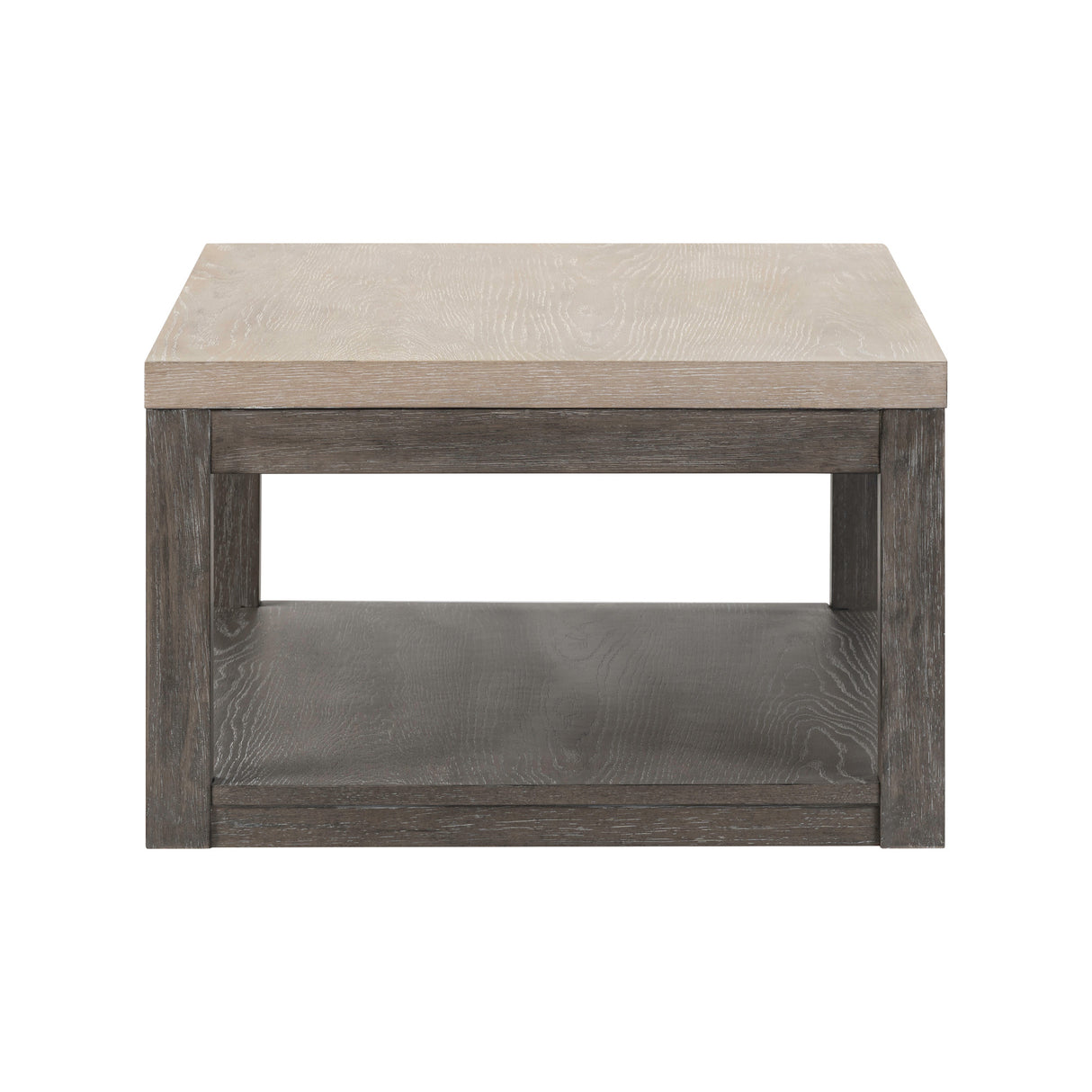 Side view of Piedmont Charcoal Coffee Table